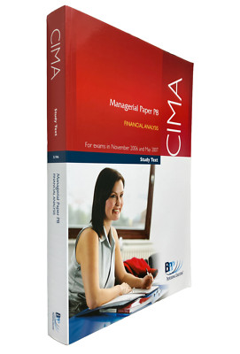 CIMA Financial Analysis: Study Text P8 | Revision Exams