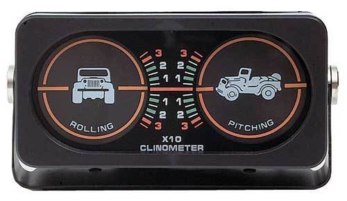Inclinomètre JEEP haut de tableau de bord en ABS haute résistance 4x4