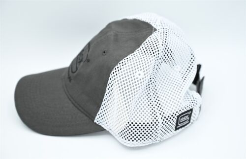 GLOCK PROFESSIONAL GRAY BIG MESH HAT 17 19X 21 22 23 26 27 42 43 43X 44 45 47 48 - Picture 3 of 6
