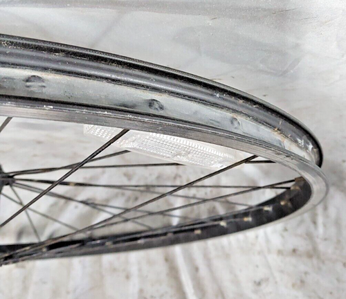 Trek Matrix 550 26" Front MTB Bike Wheel Black QR Hardtail Hybrid Fast Shipping! - Picture 6 of 10