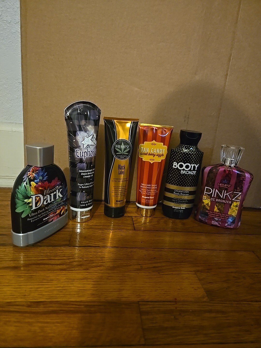 Tanning Lotion And Bronzer Lot Of 6 Different Products