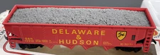 BACHMANN #43-1006-K4  42' Open Quad Offset Hopper Delaware & Hudson HO Scale SEE