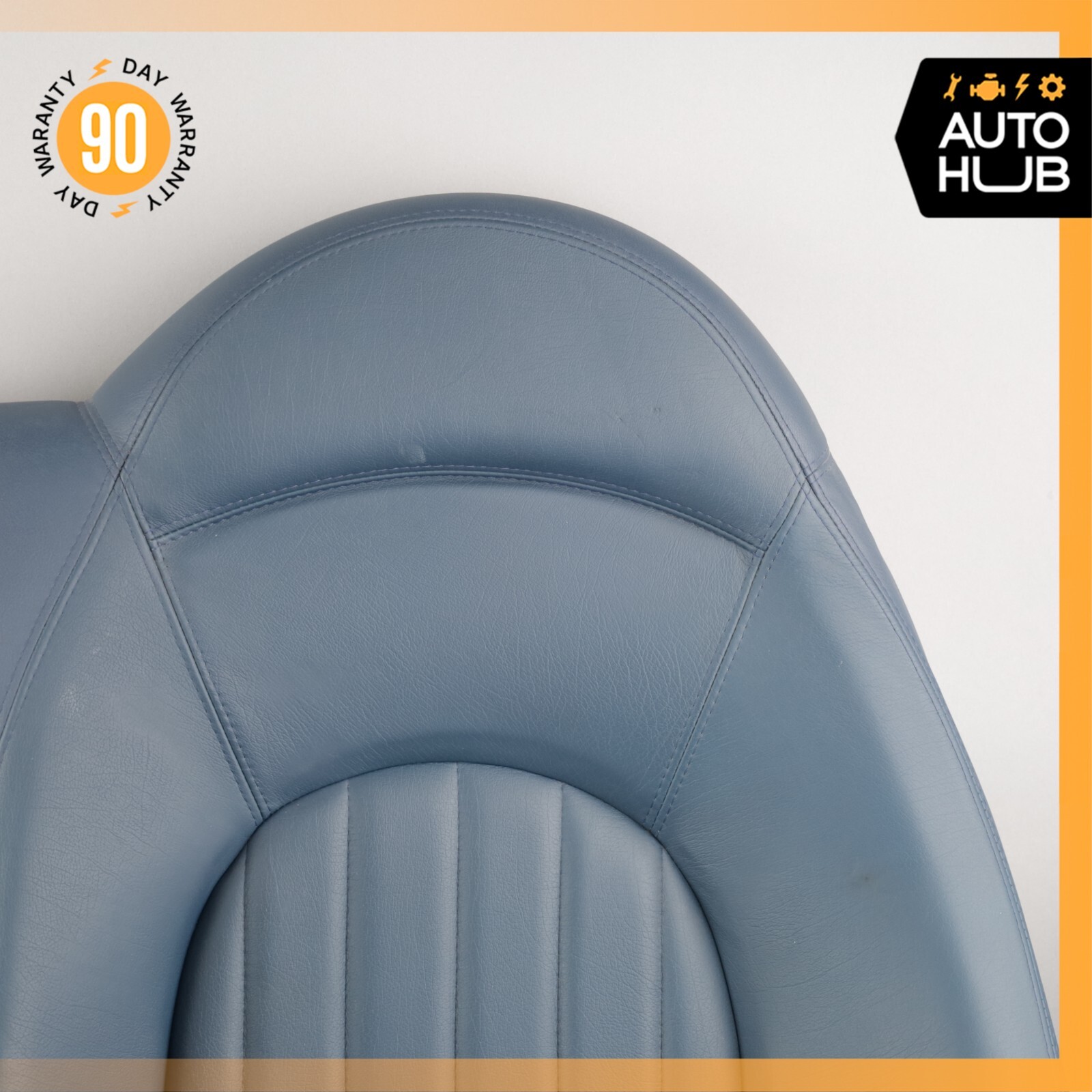 Maserati M138 4200 Coupe Cambiocorsa Rear Upper Top Seat Cushion Blue OEM 20k