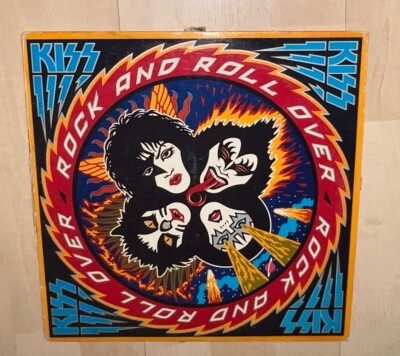 Kiss: Rock and Roll Over 1976 Original CRC Press Vinyl LP / Casablanca NBLP 7037