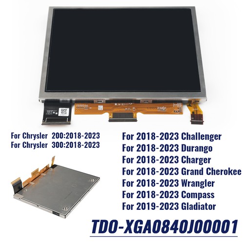 TDO-XGA084 Uconnect 4C UAQ 8.4" LCD Touchscreen Display For Jeep Dodge Radio Nav - Picture 4 of 10