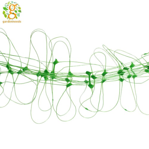 6.5 × 328 FT Vegetable Plant Climbing Support Mesh Garden Green Trellis Netting - Picture 7 of 7