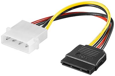 Stromadapter Molex 4pol auf SATA Strom            #c071