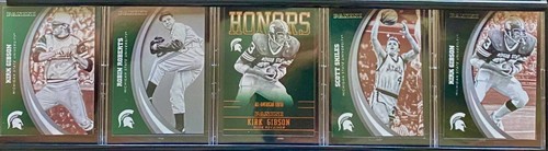 MICHIGAN STATE Collector Card Wall Display — 20 Seperate Cards + Bonus Card Box - Picture 3 of 6