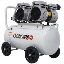 2.5 HP Ultra Quiet Air Compressor 13 Gallon Portable with Automatic Drain Valve