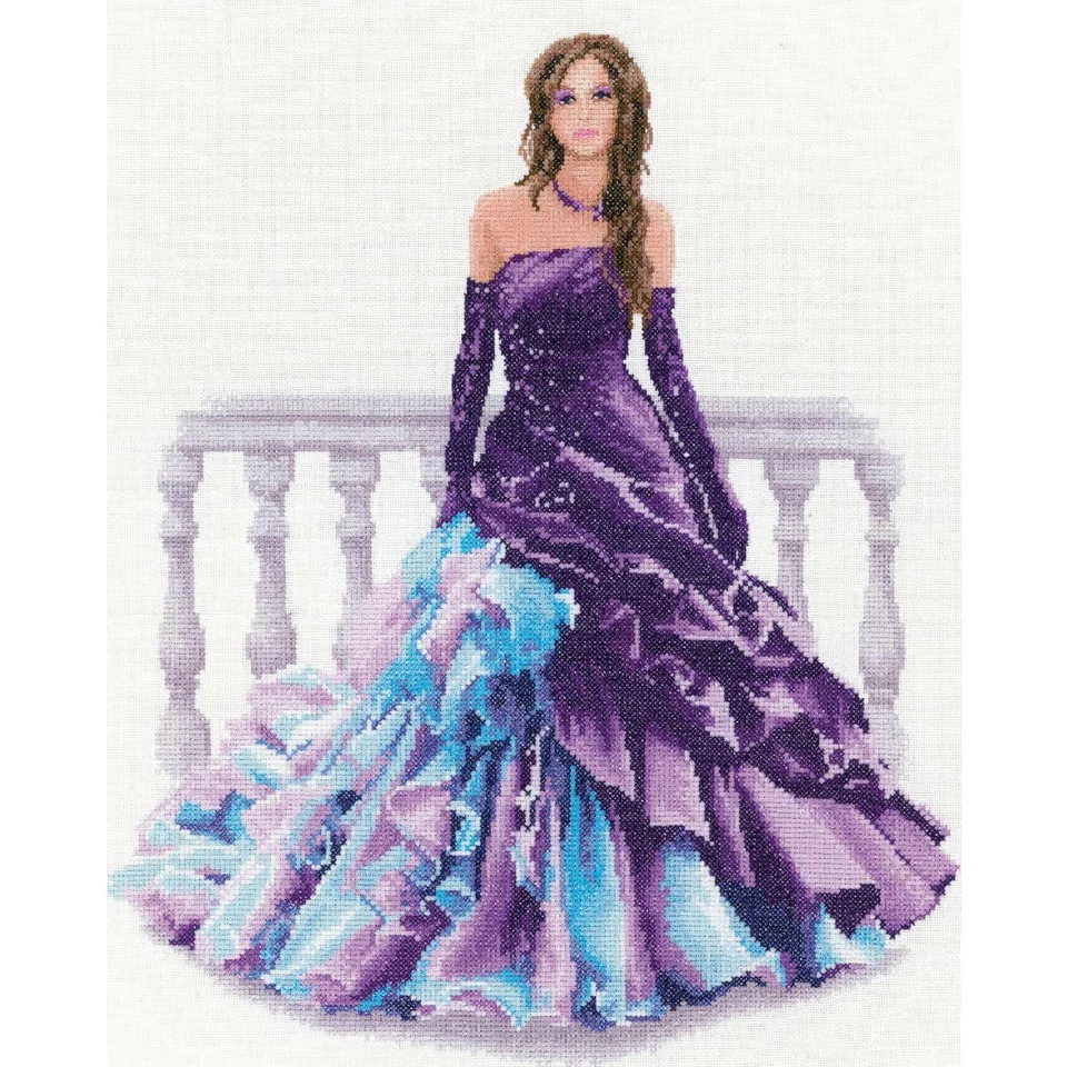 Heritage Kreuzstich Set Zählstoff "Katrina (L)", Zählmuster, JLKA1591-E, 31,5x38 - Bild 1 von 1