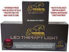Bota de pierna terapia LED luz infrarroja y roja para veterinaria de atención médica exponencial para mascotas