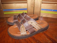 YongKidz Little Girls Size 6 Brown Slip On Sandals, Worn Once, EUC