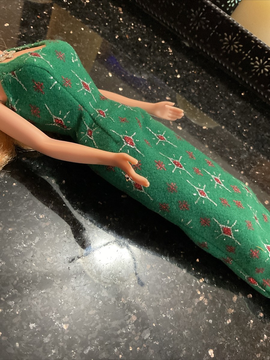 Vintage 2000 Barbie 27290 Holiday Surprise Doll Green Red Hair Green Eyes |  eBay