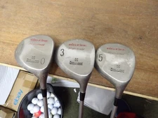 Beauwood Big Fire Woods Set: Driver, 3 & 5 Woods Regular Graphite Very Nice!!