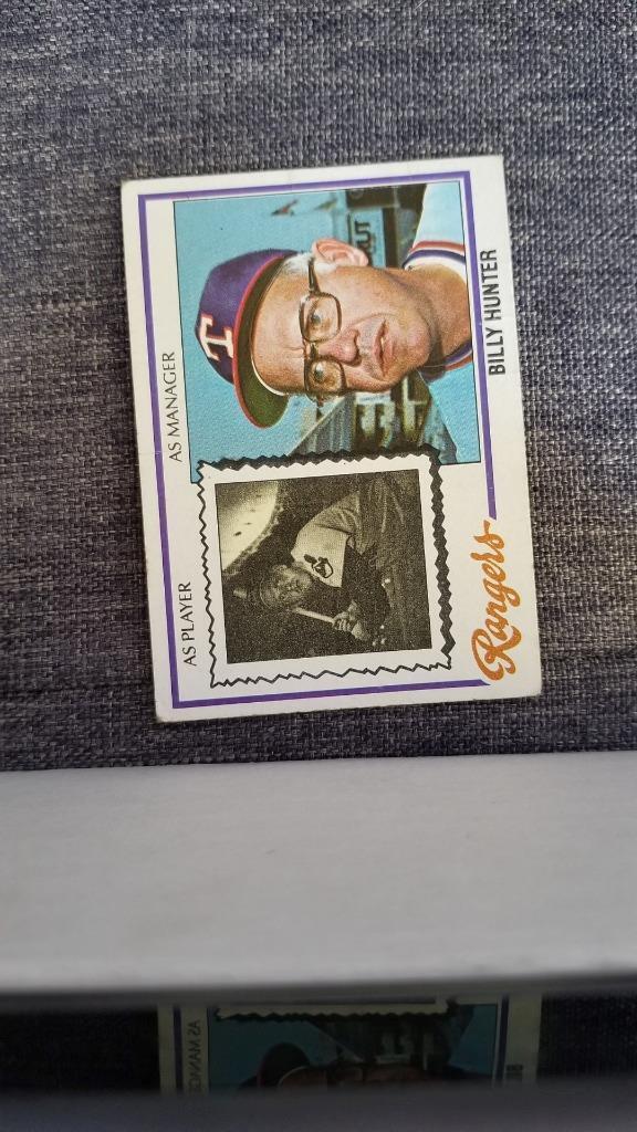 BILLY HUNTER 1978 Topps #548  READ FOR $1 PROMO RULE  B17R1S13P8