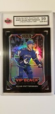 Elias Pettersson 2018-19 OPC Platinum Black VIP Rookie Card KSA Graded 10!!