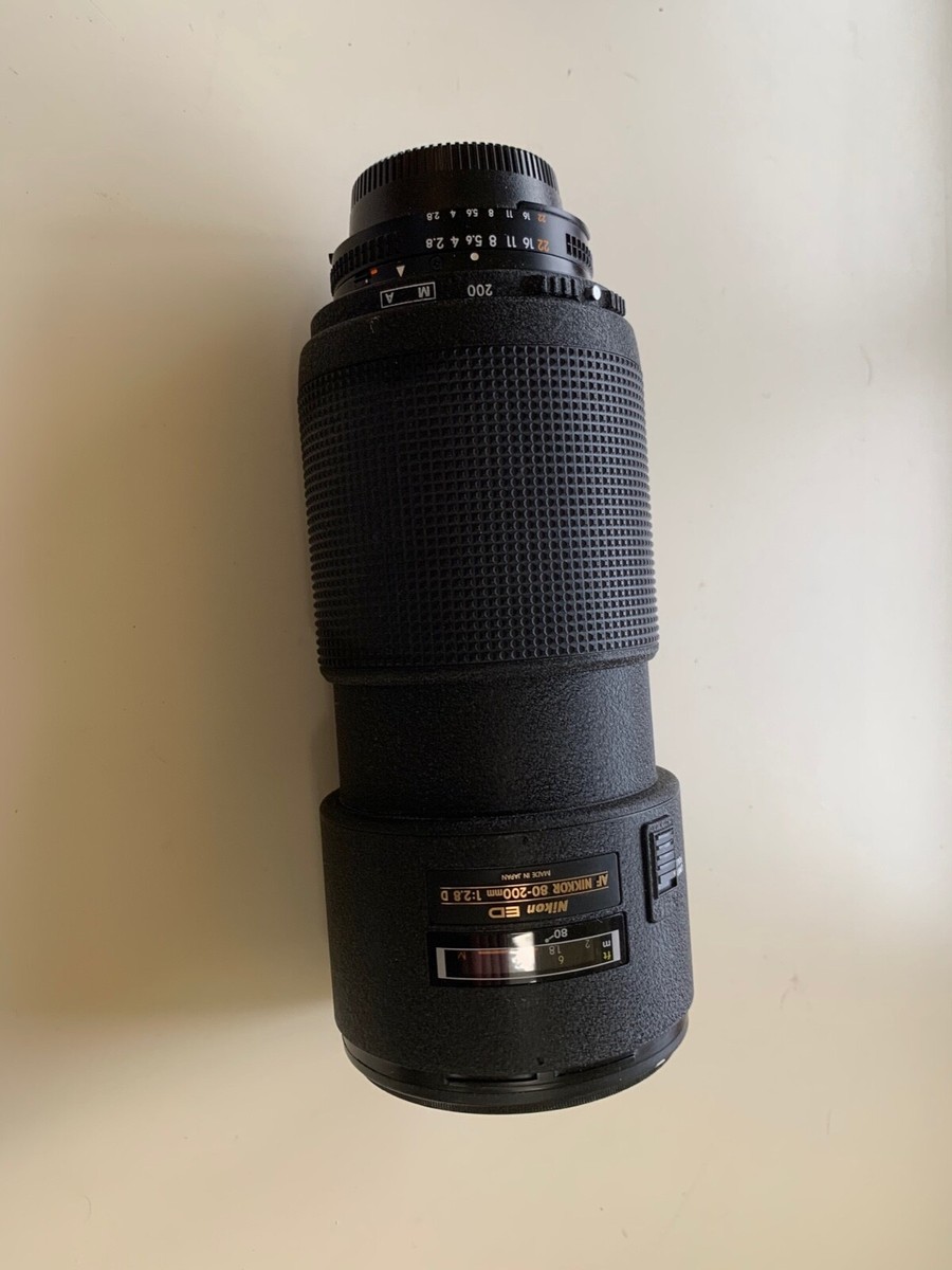 極美品 Nikon ED AF NIKKOR 80-200mm F2.8 Amazon.com : Nikon AF FX NIKKOR 80-200mm f/2.8D ED Zoom Lens