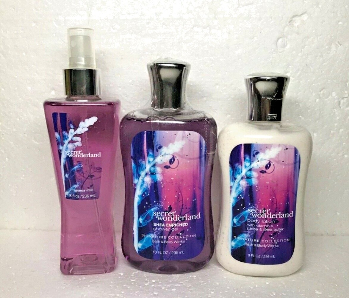 Bath & Body Works Shower Gel Body Lotion & Fragrance Mist