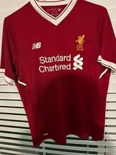 LIVERPOOL 2017/2018 HOME FOOTBALL SHIRT JERSEY NEW BALANCE SIZE YOUTH XL