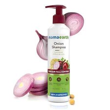 Mamaearth Onion Shampoo for Hair Growth and Hair Fall Control 250ml