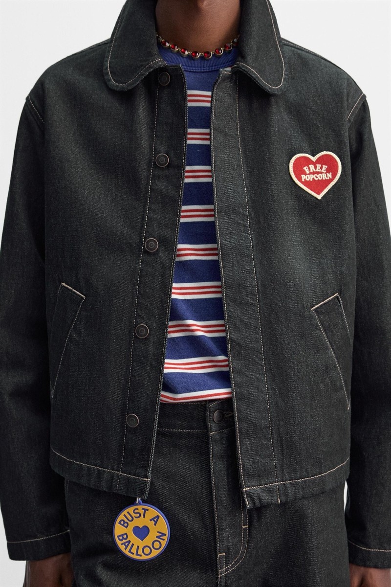 ZARA レザー ジャケット HARRY LAMBERT selectedby pt.2 featuring Harry Lambert x Zara @zaraman