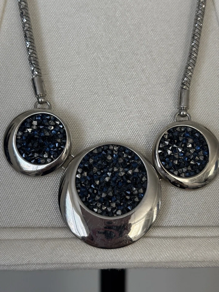 Ожерелье с серебряным голубым камнем Kenneth Cole - Изображение 3 из 4