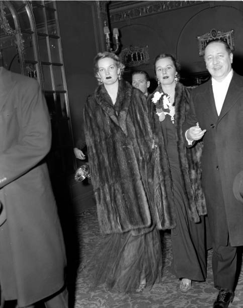 Gone with wind premiere Capitol Theatre Doris Duke Cromwell and Mr .. Old Photo