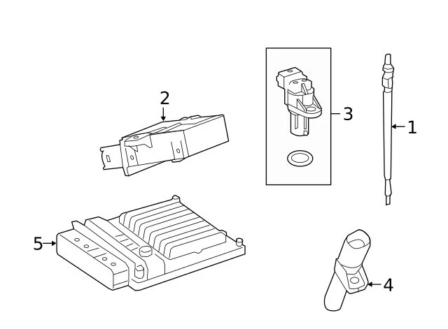 Enchufe original Mercedes-Benz 001-159-66-01 Foto 2 de 3
