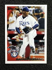 RAFAEL SORIANO #US-249 2010 Topps Update Series QTY Tampa Bay Rays