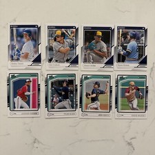 2024 Donruss Baseball Team Lot - Milwaukee Brewers 8 Card Lot W/ Rated Prospects