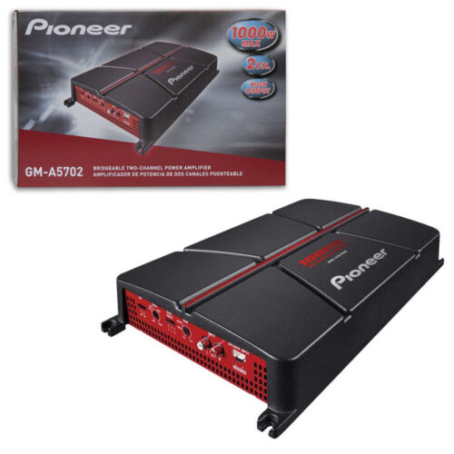 Pioneer GM-A5702 Class AB 2-channel Car Bridgeable Stereo Amplifier 1000W Max - 第 1/3 張圖片