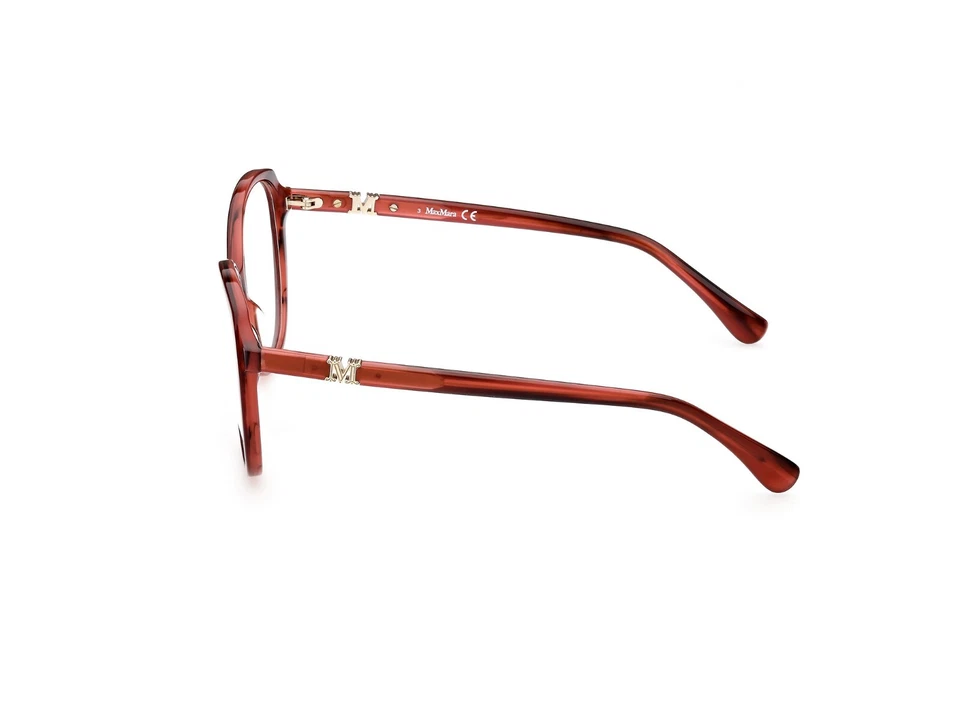 Marco óptico plástico redondo borgoña Max Mara MM5052 071 57-17-140 MM Foto 2 de 3