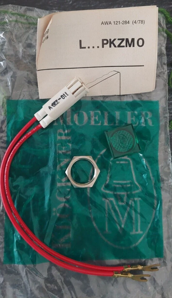1St. Klöckner MOELLER - Leuchtmelder L-PKZM0 - 110-220V - grün - neu