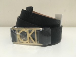 calvin klein belt gold