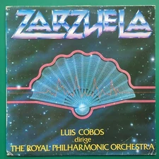 Luis Cobos ZARZUELA Classical Pop Easy LP Royal Philharmonic RARE SPANISH PROMO