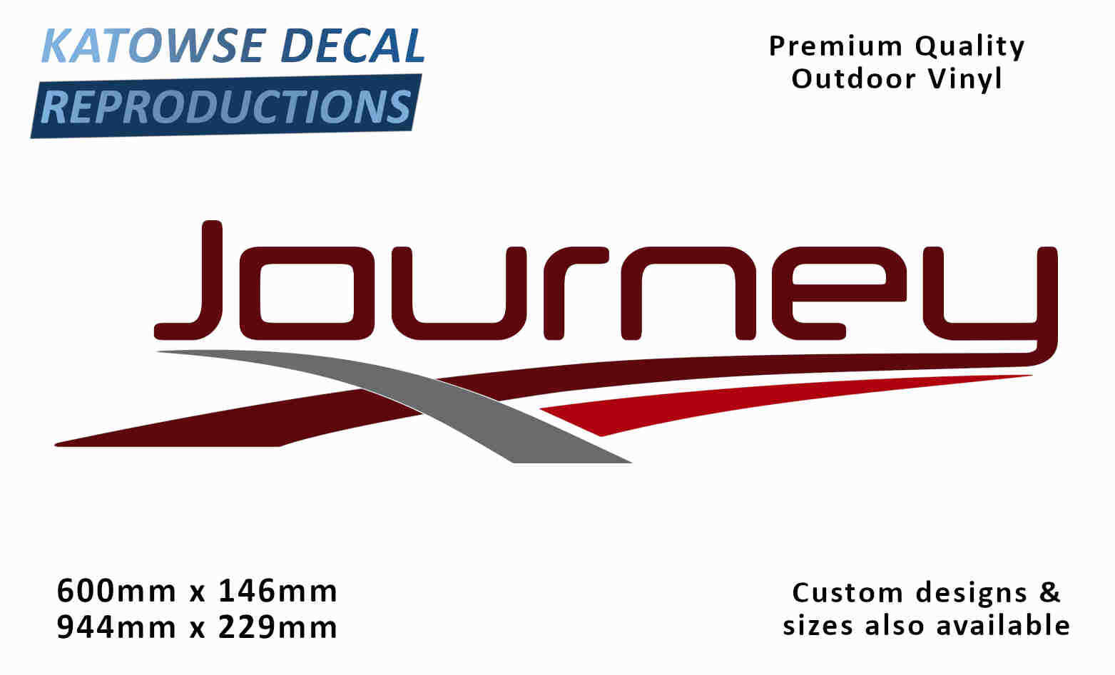 Jayco Journey 2014 Caravan Replacement Vinyl Caravan Decal Sticker eBay