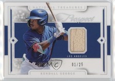 2024 National Treasures Prospect Lumber Holo Silver 1/25 Kendall George 4k8