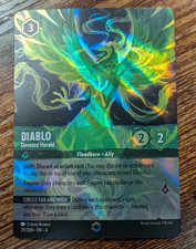 Diablo - Devoted Herald 211/204 Enchanted Disney Lorcana English Card