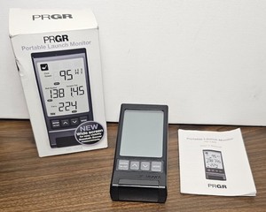 PRGR HS-130A Launch Monitor Wide Screen Radar Golf Black