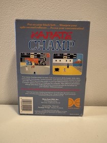 Karate Champ (Nintendo, NES 1986) Complete CIB Works