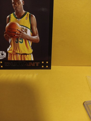 2007-08 Topps KEVIN DURANT Rookie Card RC #112 NM Seattle Supersonics Suns FAST - Picture 5 of 8