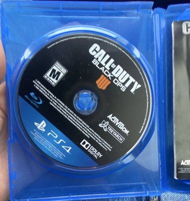 Activision Call of Duty: Black Ops 4 (PS4) M Mature Shooter, Dolby Digital