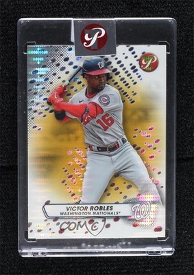2023 Topps Pristine Gold Pristine Pulsar Refractor 44/50 Victor Robles #33 6o3