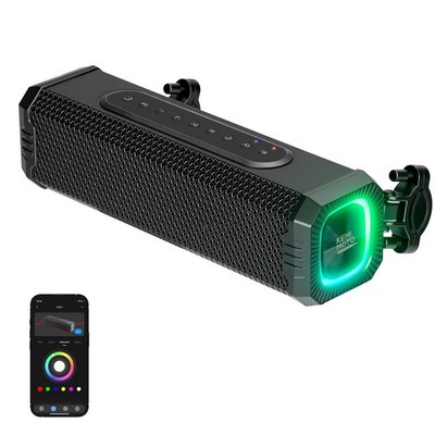 ATV Speaker Soundbar Stereo Audio System w/RGB FM For Sportsman Outlander CFORCE