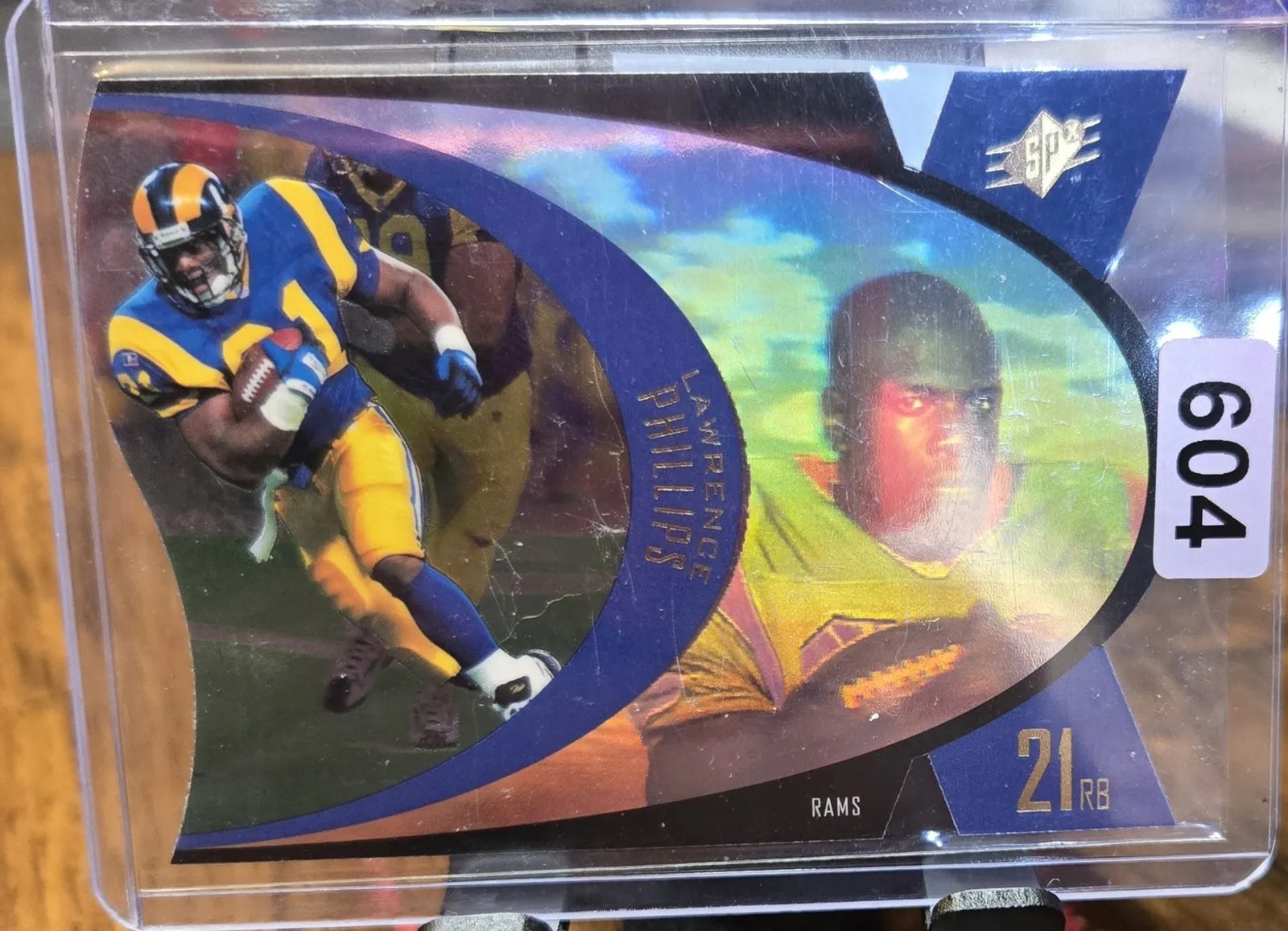 1996 SPx Lawrence Phillips #21