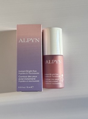 ALPYN BEAUTY Instant Bright Eye Dark Circle Firming Cream 0.5oz FS $52RV BNIB