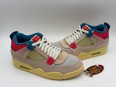 Nike Air Jordan 4 Retro Union LA Mid Guava Ice Size 10.5 Authentic Used OG 2020
