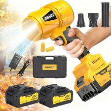 Cordless Electric Leaf Blower 20000RPM High Speed Jet Air Blower Car Dryer