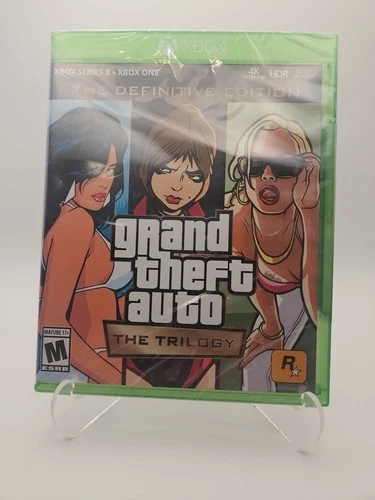 Grand Theft Auto the Trilogy Definitive Edition Xbox One/Series new And Sealed