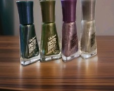 Sally Hansen Insta-Dri Galactic Nail Polish Set of 4 Shimmer Iridescent Assort